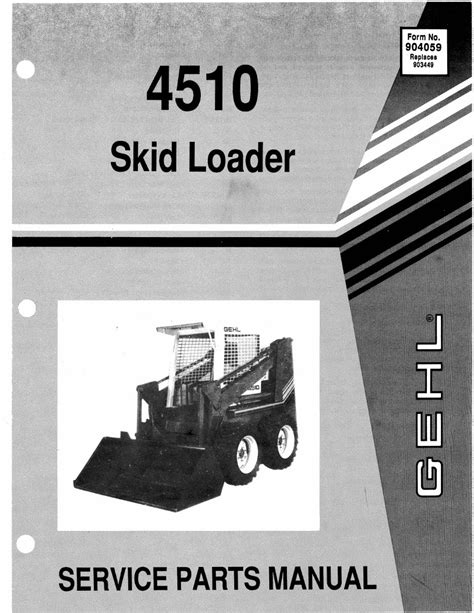 gehl 4510 skid steer parts|gehl 4510 for sale.